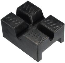 SIXTOL Mechanic Car Stand alátámasztó bak alátét, gumi, 83×62×40 mm (SX3311)