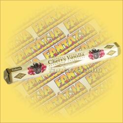 Tulasi Cseresznye és Vanilia illatú füstölő - Cherry Vanilla (20 szál)