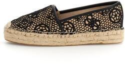 GUESS GUESS, Logómintás espadrilles, Bézs, Fekete, 36 (FLJOEN-FAL14-BLKNA-36)