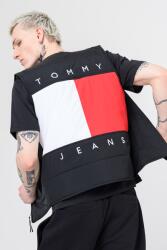 Tommy Jeans Tommy Jeans, Könnyű mellény nagy logóval a hátoldalán, Piros, Fehér, Fekete, M (DM0DM23069-BDS-M)