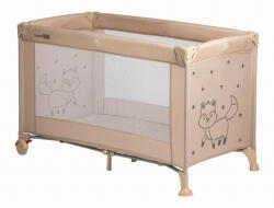 FreeON Patut pliant, FreeON, Nap, Cu un nivel, 120x60 cm, Beige (83037) - roua