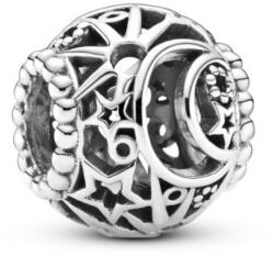 PANDORA Moments 799183C00 Áttört nap, csillagok és hold charm (Ag 925/1000, 1, 85 g)
