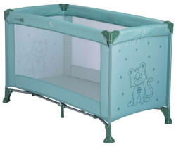 FreeON Patut pliant, FreeON, Nap, Cu un nivel, 120x60 cm, Green (83013) - roua