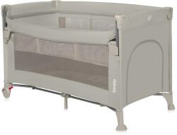Lionelo Patut pliant multifunctional, Lionelo, Ellen, Cu laterala culisanta, Nivel suplimentar, Intrare laterala cu fermoar, 2 roti, Sal - roua - 441,00 RON