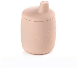 Jane Canuta din silicon, Jane, Fara maner, BPA free, 6 luni+, Pale (8420421089361) Set pentru masa bebelusi