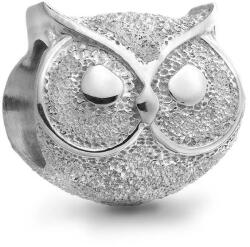 PANDORA 794525C00 Texturált bagoly mini charm