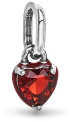 PANDORA gyöngy 793042C05 Piros szív mini függő