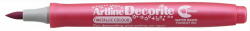 Artline Marker ARTLINE Decorite, varf flexibil (tip pensula) - roz metalizat (EDFM-F-PK)