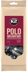 K2 Polo Shine Wipes Törlőkendő
