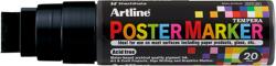 Artline Marker pentru poster ARTLINE, corp plastic, varf tesit 20mm - negru (EK-EPP20-BK)