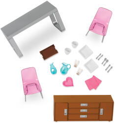 Lori Dolls Set mobilier pentru papusi Lori Dolls - Sufragerie (LO37030Z) Casuta papusi
