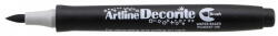 Artline Marker ARTLINE Decorite, varf flexibil (tip pensula) - negru (EDF-F-BK)