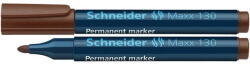 Schneider Permanent marker SCHNEIDER Maxx 130, varf rotund 1-3mm - maro (S-113007)