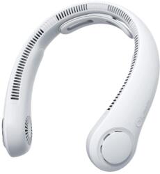 JisuLife Neck Life 4, охлаждащ вентилатор за врат, 5 скорости, сгъваем дизайн, 5000mAh, сив (FNL04R)