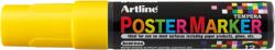 Artline Marker pentru poster ARTLINE, corp plastic, varf tesit 12mm - galben (EK-EPP12-YE)