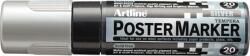 Artline Marker pentru poster ARTLINE, corp plastic, varf tesit 20mm - argintiu (EK-EPP20-SV)