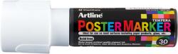 Artline Marker pentru poster ARTLINE, corp plastic, varf tesit 30mm - alb (EK-EPP30-WH)