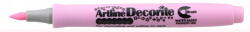 Artline Marker ARTLINE Decorite, varf flexibil (tip pensula) - roz pastel (EDF-F-PPK)