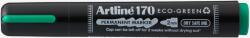 Artline Permanent marker ARTLINE 170 Eco Green - Dry safe 2 weeks, corp plastic, varf rotund 2.0mm - verde (EK-170/EC-GR)