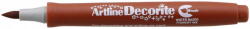 Artline Marker ARTLINE Decorite, varf flexibil (tip pensula) - maro (EDF-F-BR)