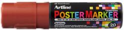 Artline Marker pentru poster ARTLINE, corp plastic, varf tesit 20mm - maro (EK-EPP20-BR)