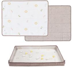 Taf Toys Covoraș de joc cu minge față-verso Taf Toys - Fold ′n Fun, alb (TT13505)
