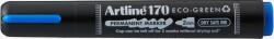 Artline Permanent marker ARTLINE 170 Eco Green - Dry safe 2 weeks, corp plastic, varf rotund 2.0mm - albastr (EK-170/EC-BL)