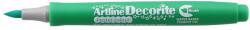 Artline Marker ARTLINE Decorite, varf flexibil (tip pensula) - verde pastel (EDF-F-PGR)