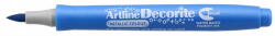 Artline Marker ARTLINE Decorite, varf flexibil (tip pensula) - albastru metalizat (EDFM-F-BL)