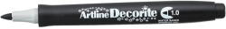 Artline Marker ARTLINE Decorite, varf rotund 1.0mm - negru (EDF-1-BK)