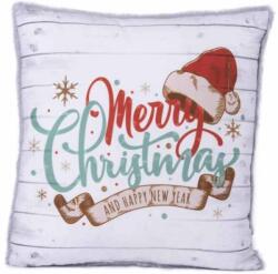 Amek Toys Perna de Craciun Amek toys - Merry Christmas, alb (090716-1)