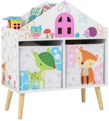 Costway Organizator-raft pentru cărți și jucării Costway (TP10173WH)