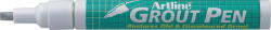 Artline Marker ARTLINE 419 Grout Pen, pentru rosturi, corp metalic, varf tesit, 2.0-4.0mm - gri (EK-419-GY)