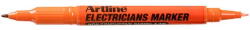 Artline Marker ARTLINE, pentru electricieni, corp plastic, 2 capete, varfuri rotunde 0.4/1.0mm - orange (EKPR-ELFT-OG)