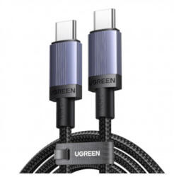 UGREEN L532 adatkábel, töltőkábel, szürke (240W, 1m, USB-C to USB-C)