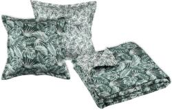 STOF Cuvertură cu 2 fețe de pernă STOF - Vibes, 240 x 220 cm, Green (P4B737002) Lenjerie de pat