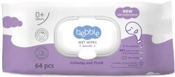 Bebble Servetele umede Bebble - Lavanda, 64 buc, cu capac (3316-01-016)