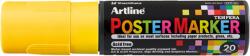 Artline Marker pentru poster ARTLINE, corp plastic, varf tesit 20mm - galben (EK-EPP20-YE)