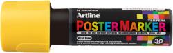 Artline Marker pentru poster ARTLINE, corp plastic, varf tesit 30mm - galben (EK-EPP30-YE)