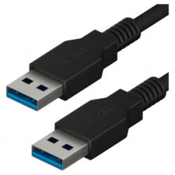 YENKEE USB-A - USB-A kábel 1, 5m fekete (YCU 013 BK) (YCU 013 BK)
