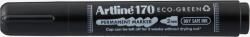 Artline Permanent marker ARTLINE 170 Eco Green - Dry safe 2 weeks, corp plastic, varf rotund 2.0mm - negru (EK-170/EC-BK)