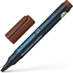 Schneider Permanent marker SCHNEIDER Maxx 133, varf tesit 1+4mm - maro (S-113307)
