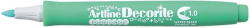 Artline Marker ARTLINE Decorite, varf rotund 1.0mm - verde pastel (EDF-1-PGR)