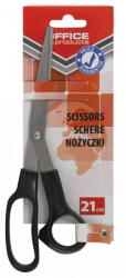 Office Products Foarfeca otel, 21cm, Office Products - maner negru (OF-18252111-05)