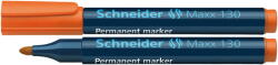 Schneider Permanent marker SCHNEIDER Maxx 130, varf rotund 1-3mm - portocaliu (S-113006)
