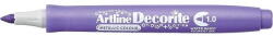 Artline Marker ARTLINE Decorite, varf rotund 1.0mm - mov metalizat (EDFM-1-PR)