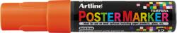 Artline Marker pentru poster ARTLINE, corp plastic, varf tesit 12mm - portocaliu fluorescent (EK-EPP12-FOG)