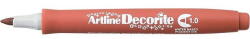 Artline Marker ARTLINE Decorite, varf rotund 1.0mm - maro (EDF-1-BR)
