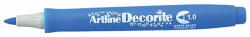 Artline Marker ARTLINE Decorite, varf rotund 1.0mm - albastru (EDF-1-BL)