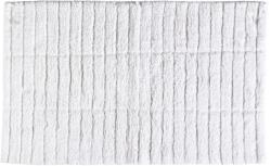 Zone Denmark Tiles covor de baie 80x50 cm dreptunghiular alb 13535 (13535) Covor baie